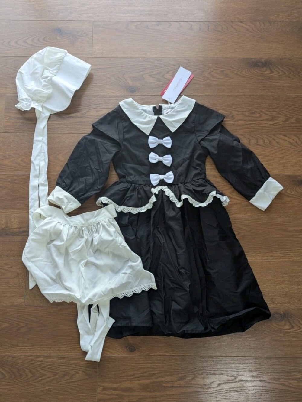 Relibeauty Martha Washington Colonial Costume 3 Pieces Girls 100 3T NWT